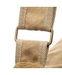 Vintage Casual Canvas Large Capacity Multi-pocket Crossbody Bag For Men
