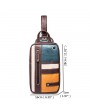 Vintage Casual Shoulder Bag Chest Bag Sling Bag Crossbody Bag For Men