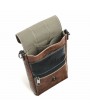 Vintage Multi-functional 6 Inch Phone Bag Waist Bag Multi-pocket Crossbody Bag For Men
